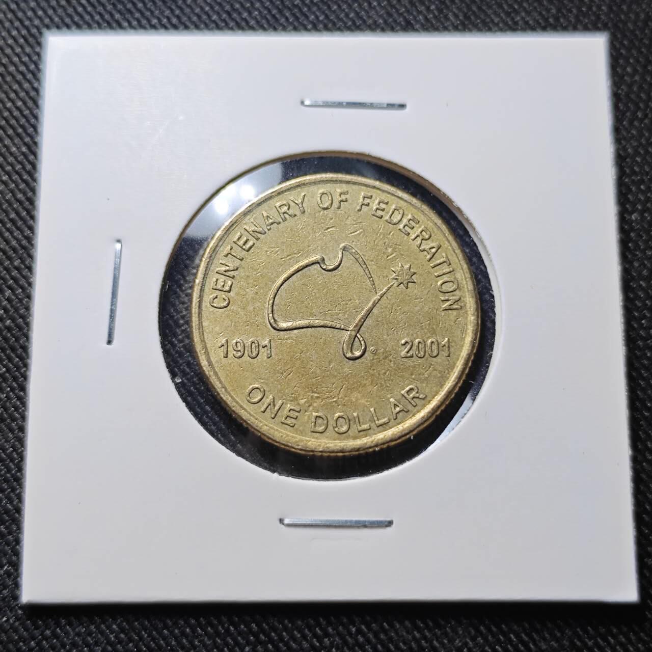 KK钱币收藏小铺  第391期  2月预留时间 周末发货  澳大利亚1元纪念币