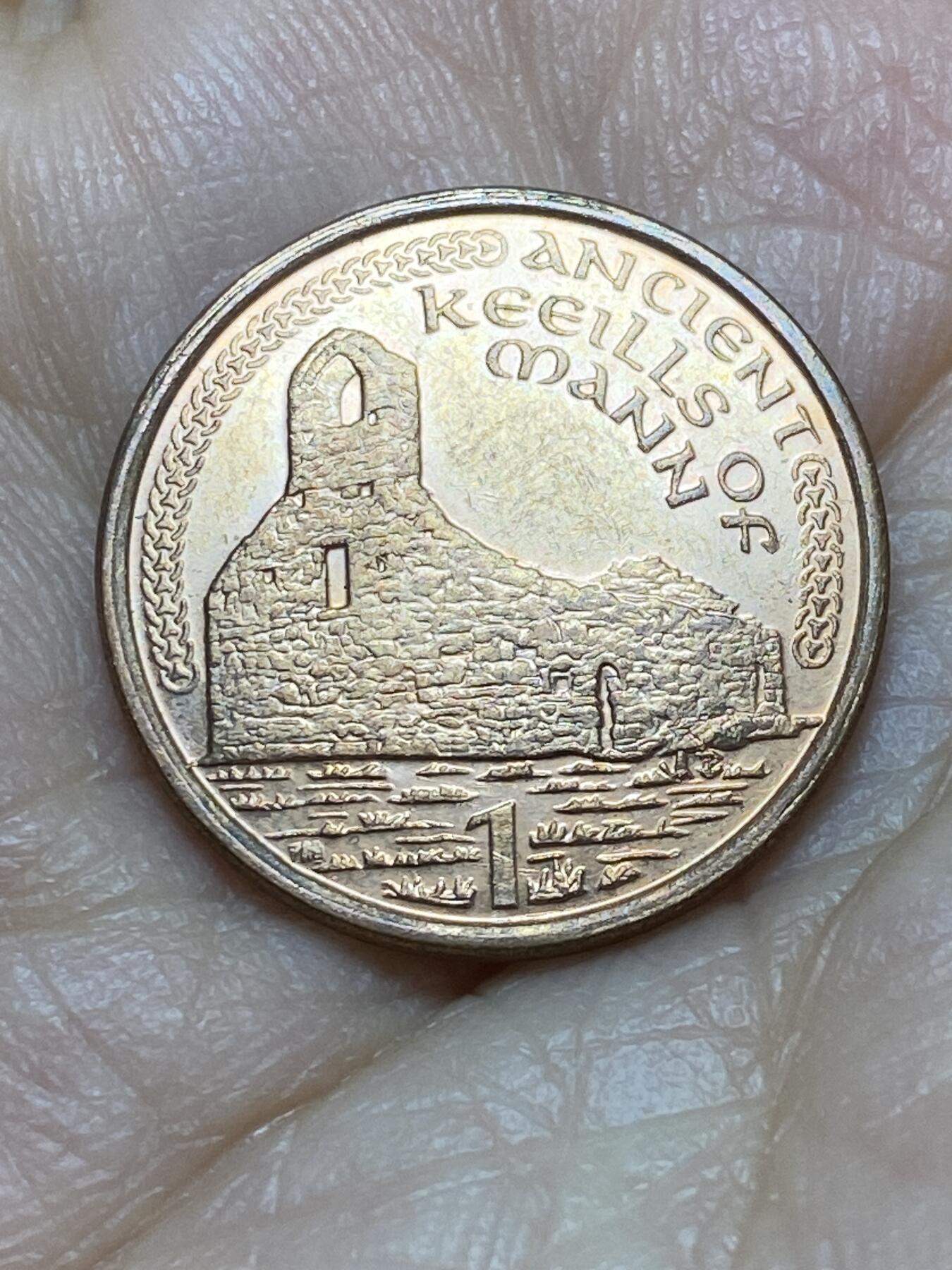 2026年第十八场(总第一百八十七场）外国好品散币场(免佣金) 英属马恩岛🇮🇲2003年1便士(伊丽莎白二世老年第二套)