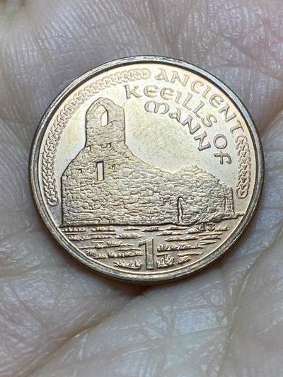 2026年第十八场(总第一百八十七场）外国好品散币场(免佣金) - 英属马恩岛🇮🇲2003年1便士(伊丽莎白二世老年第二套)