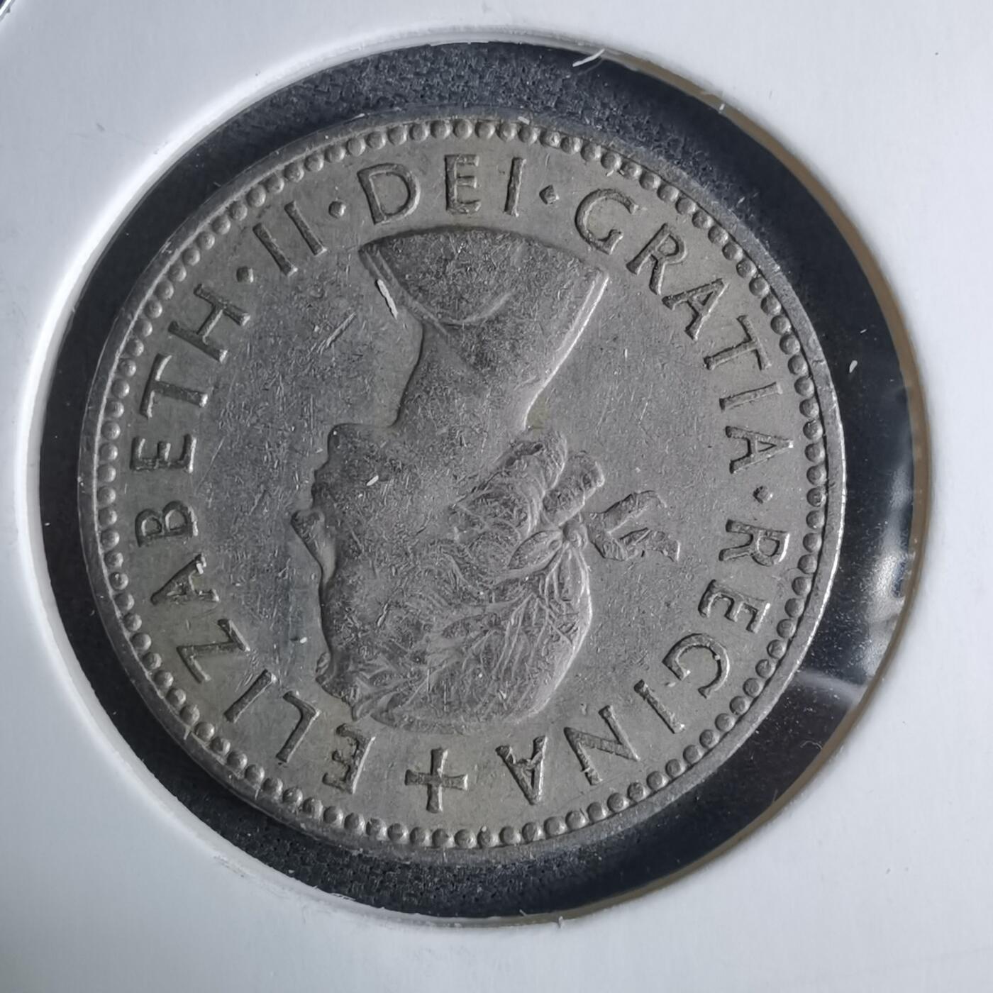 沼泽如烟--第983场 英国1955年1先令