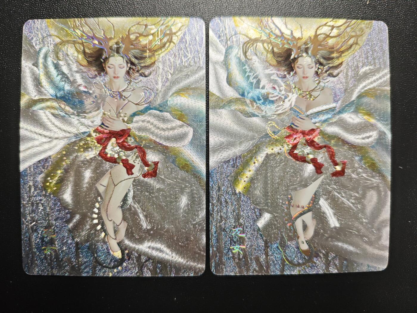 天玑星卡拍第168期《2.3周二截拍艺气风发》持续收拍收评中 满赠卡需备注 焱卡文化 妖姬传 刷子 龙女 幻彩折光 两张