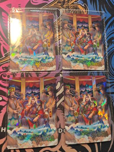 卡牌实验室开始第十三次实验 - 【PR】卡游三国 举贤纳能×4