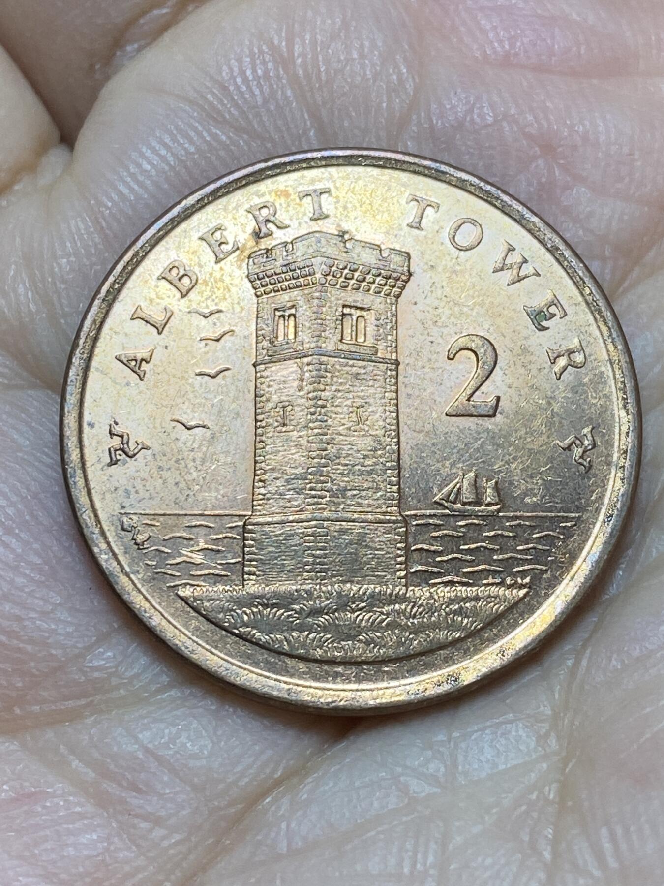 2026年第十八场(总第一百八十七场）外国好品散币场(免佣金) 英属马恩岛🇮🇲2007年2便士(伊丽莎白二世老年第三套)