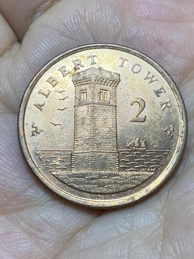 2026年第十八场(总第一百八十七场）外国好品散币场(免佣金) - 英属马恩岛🇮🇲2007年2便士(伊丽莎白二世老年第三套)