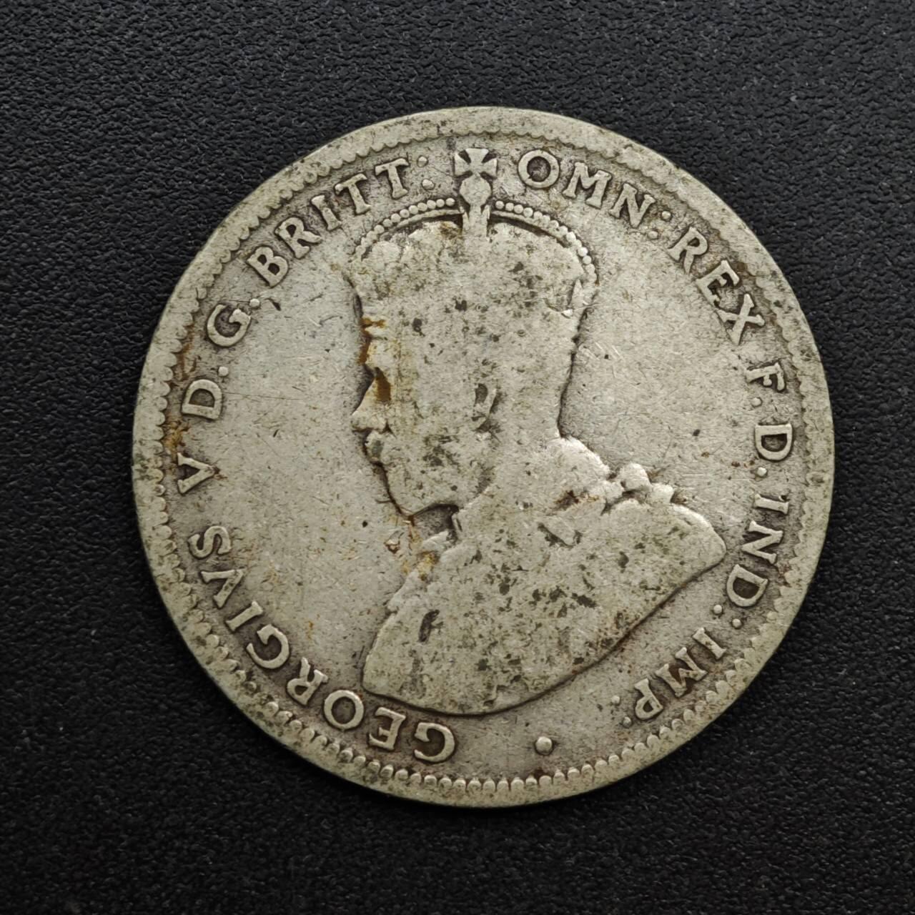 【淘币小摊】实时拍第八百六十三拍   小银币散币场   年前最后一周 之前的预留小年前全部发出 请更换最新收货地址  澳大利亚1913年乔治五世一先令银币