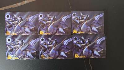 玉楼春卡牌第二期（送拍零佣金，持续收拍） - 动漫美女粗闪 6张