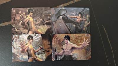 玉楼春卡牌第二期（送拍零佣金，持续收拍） - 李小龙 粗闪 4张 