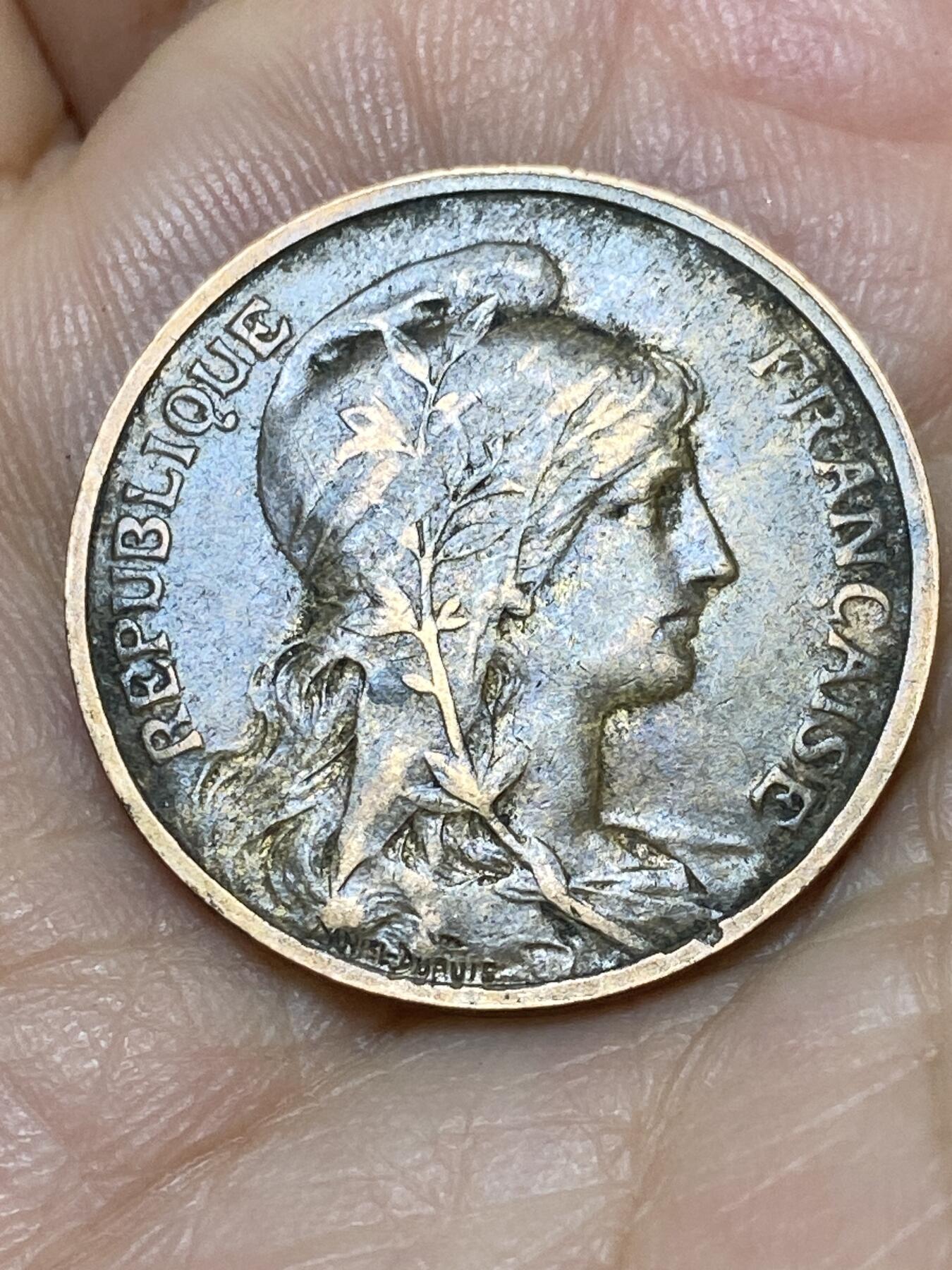 2026年第十八场(总第一百八十七场）外国好品散币场(免佣金) 法兰西第三共和国1916年5生丁(S版星标，马德里造)