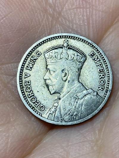 2026年第十八场(总第一百八十七场）外国好品散币场(免佣金) - 流通好品–新西兰🇳🇿1933年3便士银币(乔治五世时期，首发年，500银)