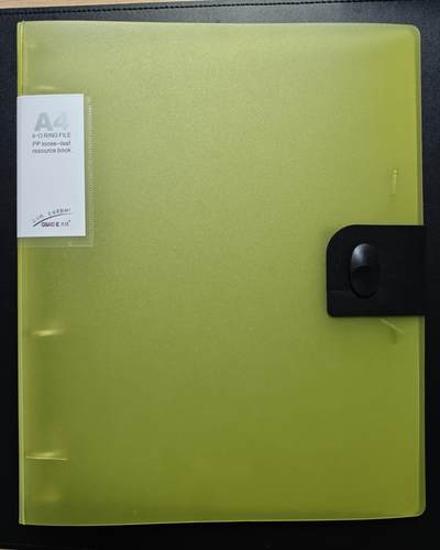 天玑星卡拍第167期《2.2周一截拍》持续收拍收评中 满赠卡需备注 - A4 4孔O型 PP活页资料册 两本