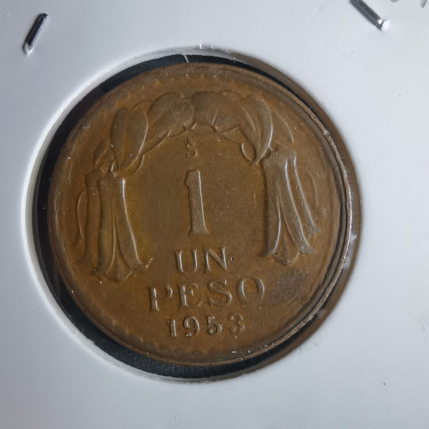 沼泽如烟--第983场 智利1953年1比索