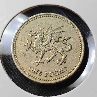 KK钱币收藏小铺  第391期  2月预留时间 周末发货 -  2000英国1镑 龙!