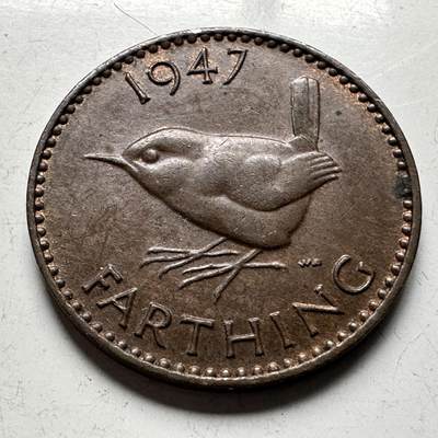 🌹外币初藏🌹🐯2026年第15场  每周二四六晚8️⃣点 接代拍 - 英国1947年一法新 d