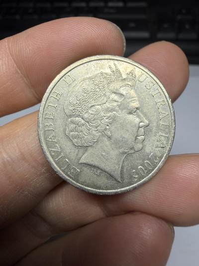 2025年集古藏今外币拍卖第二期-第3场—（总第303拍），可以寄存60天，满160元包邮。 - 2005年澳大利亚20便士纪念币