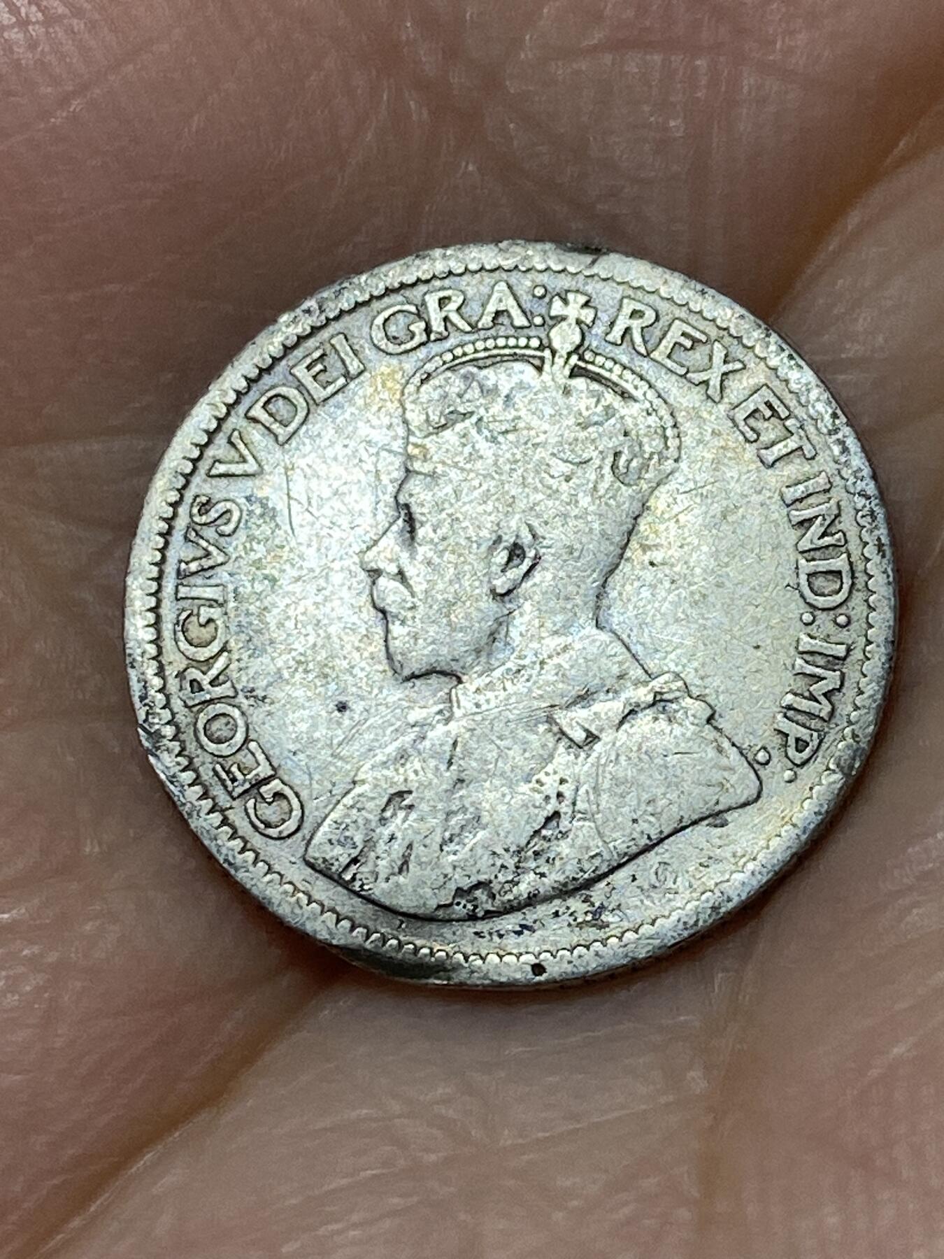 2026年第十八场(总第一百八十七场）外国好品散币场(免佣金) 加拿大🇨🇦1912年10分银币(乔治五世第二版，首发年，925高银)