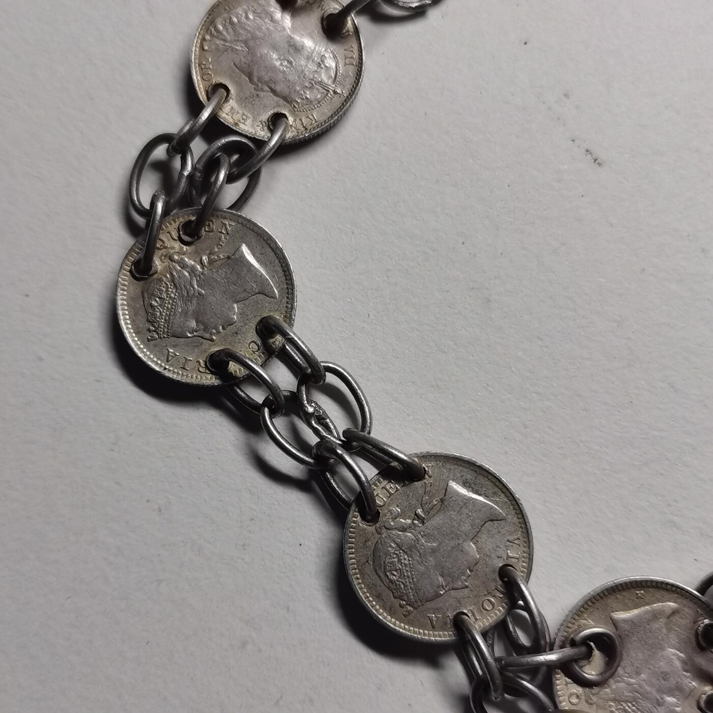 杂件专场98期 清代银链