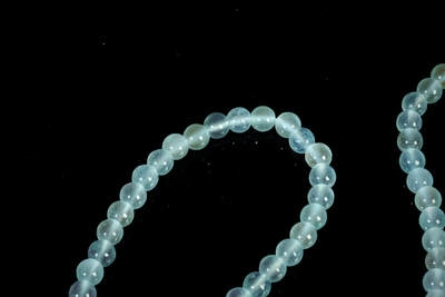 上海都达杂项专场四十七【全场包邮】  天然白冰翡翠（A货）项链90-7