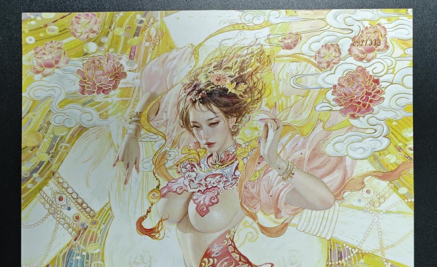 天玑星卡拍第168期《2.3周二截拍艺气风发》持续收拍收评中 满赠卡需备注 焱卡文化 太虚幻境 警幻仙子 292/333 A4 折光大卡