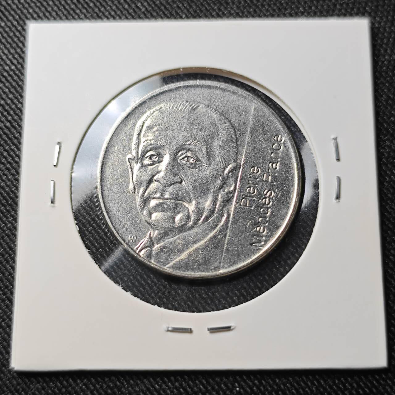 KK钱币收藏小铺  第391期  2月预留时间 周末发货  法国5法郎纪念币