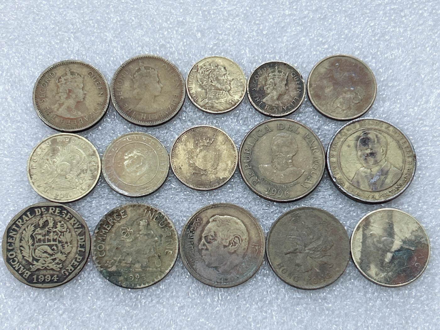 第一海外回流一元起拍收藏 散集专场  第298期 散币一组 15枚