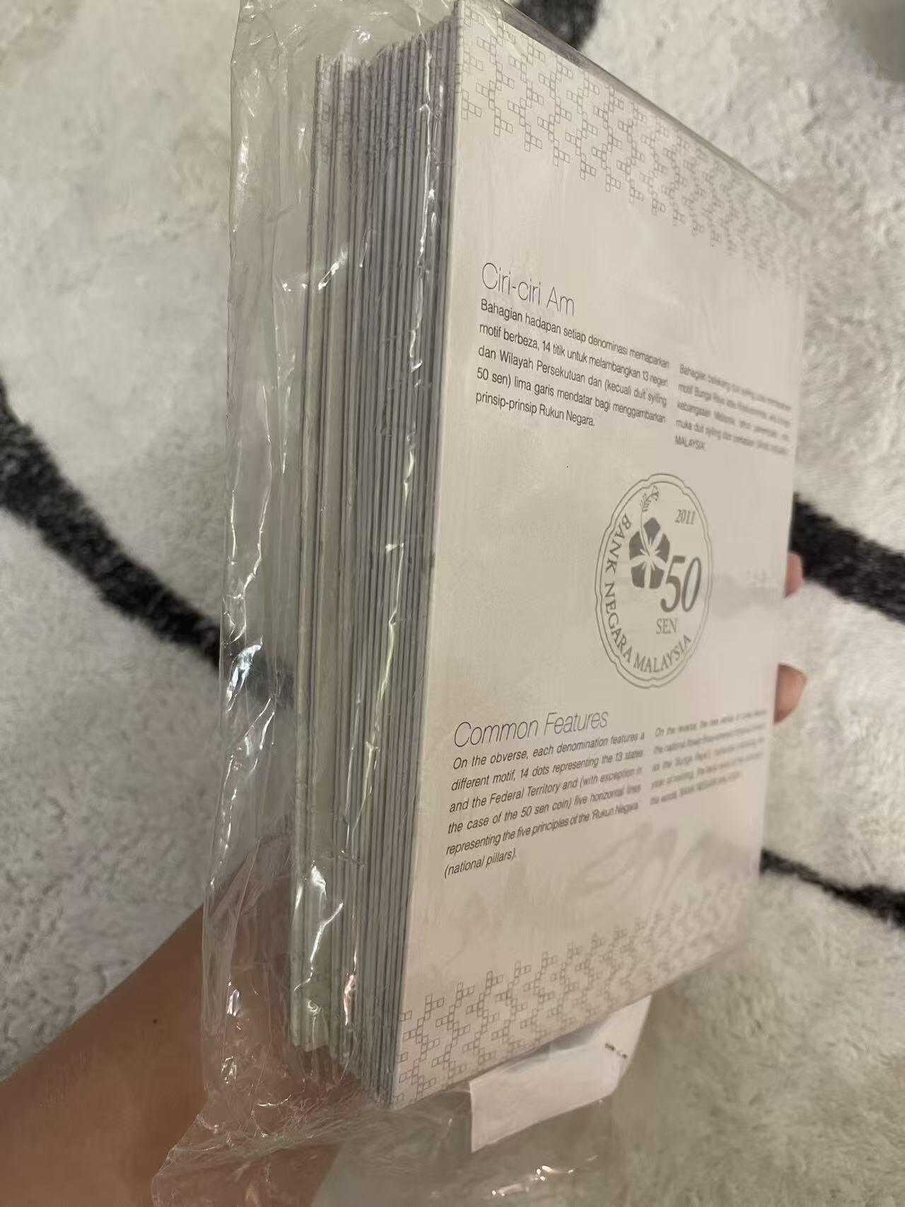 ❤️【币观天下】❤️ 第342期钱币秒杀拍卖场- 2026.2.4秒杀专场 长期征集拍品  马来西亚2011年官方套币银行原封包装共10套 原装未拆封