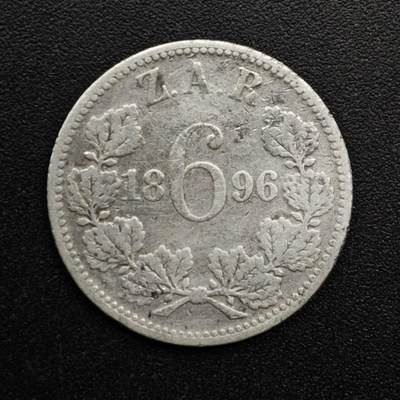 【淘币小摊】实时拍第八百六十三拍   小银币散币场   年前最后一周 之前的预留小年前全部发出 请更换最新收货地址  - 南非德兰士瓦1896年3便士银币