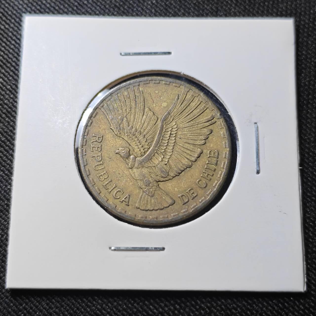 KK钱币收藏小铺  第391期  2月预留时间 周末发货  1964智利10分