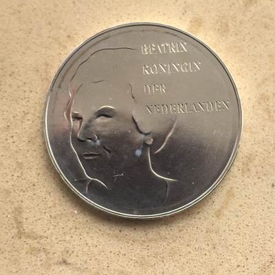 道一币馆币章第一百六十五场 - 荷兰1995年反法西斯胜利50周年50盾银币 25g 925s