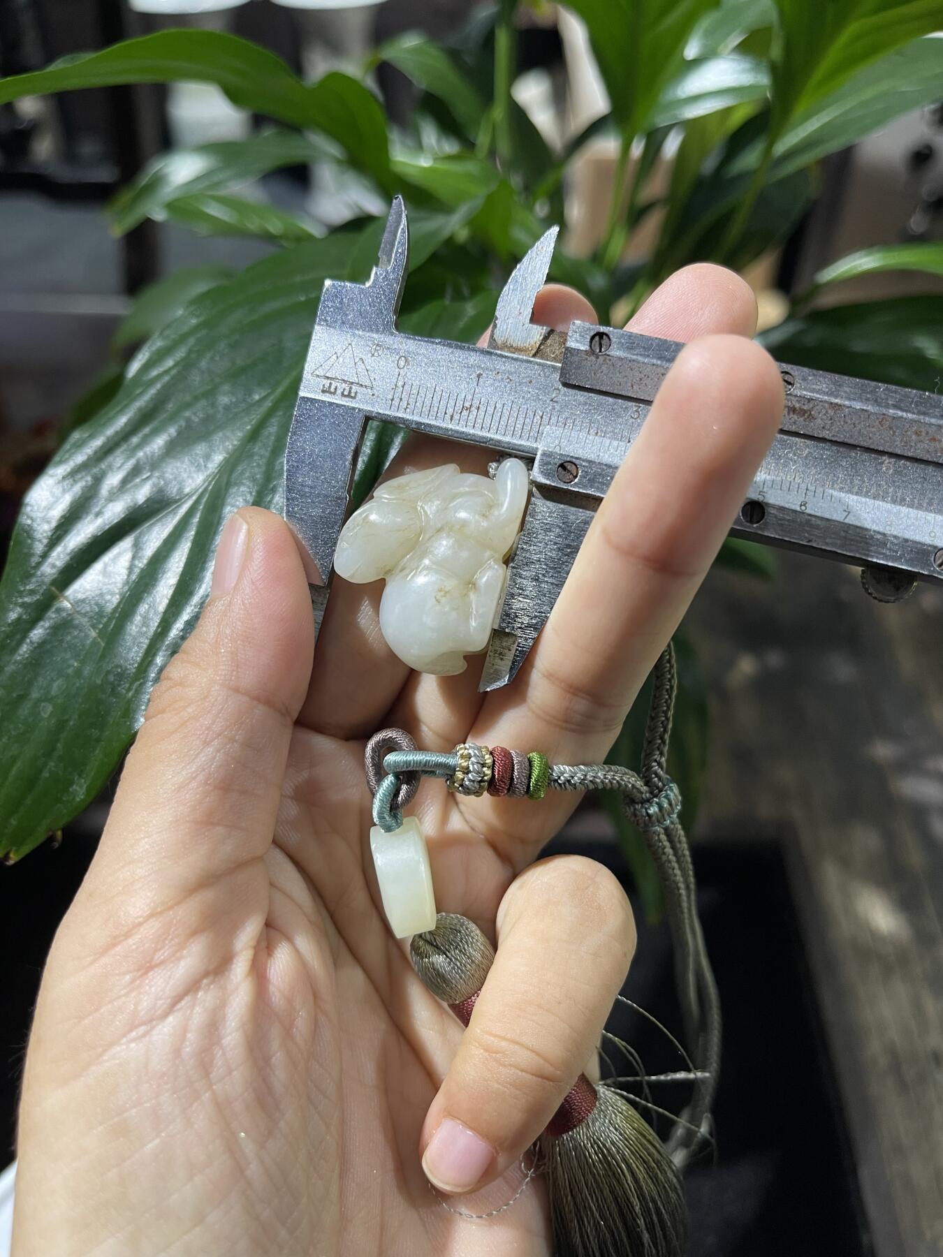 和田玉籽料手工挂饰 和田玉兔子挂饰