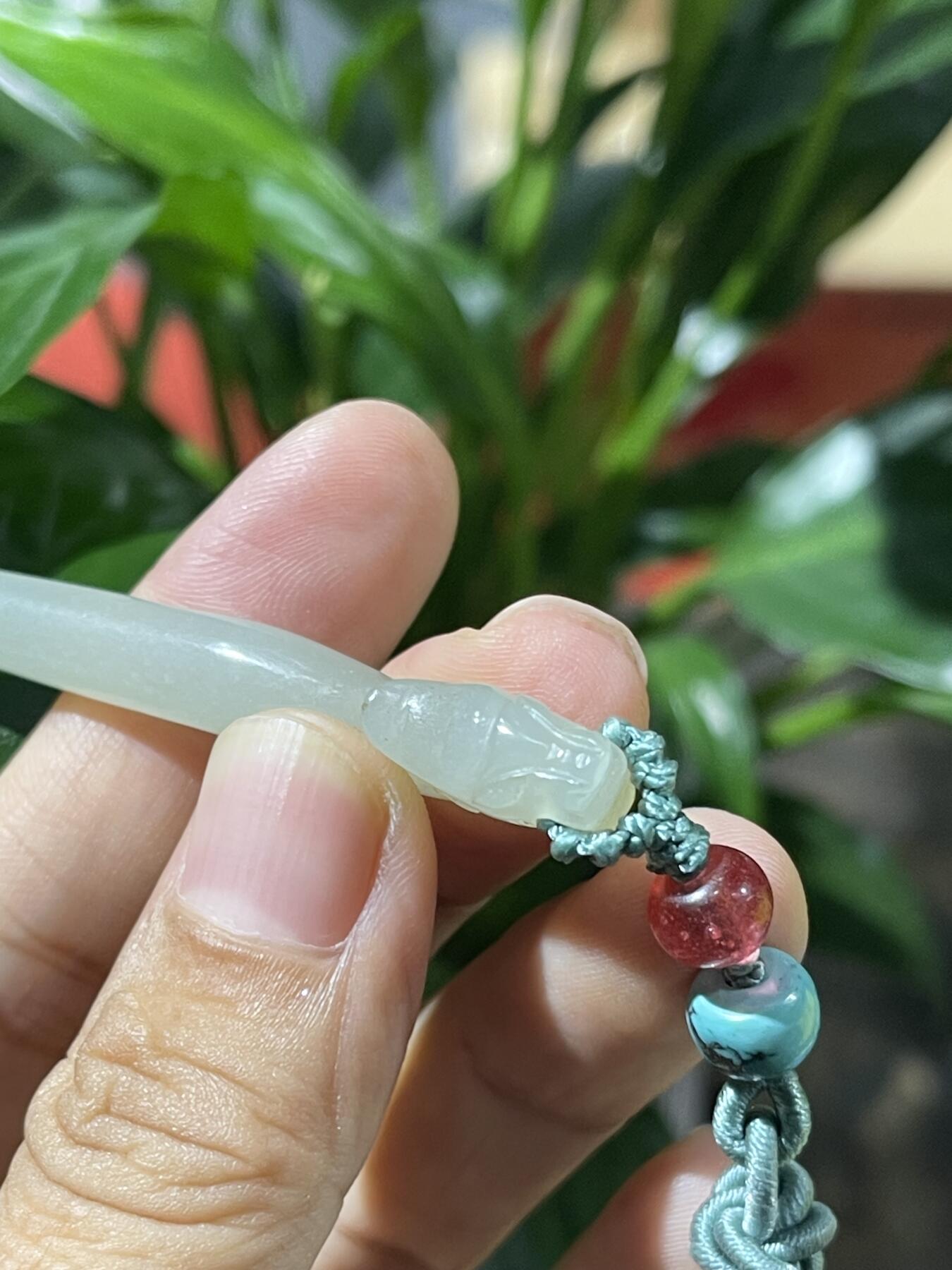 和田玉籽料手工挂饰