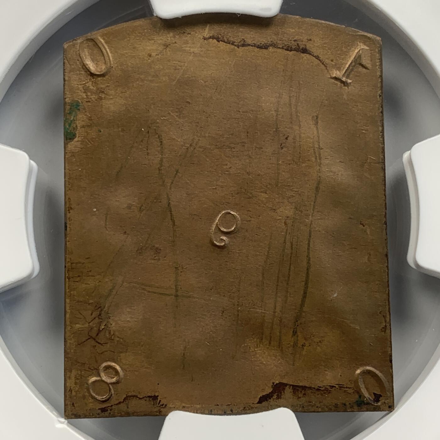 掌中浮雕-藏着的欧洲第052场 法国新艺术铜章，55*70mm