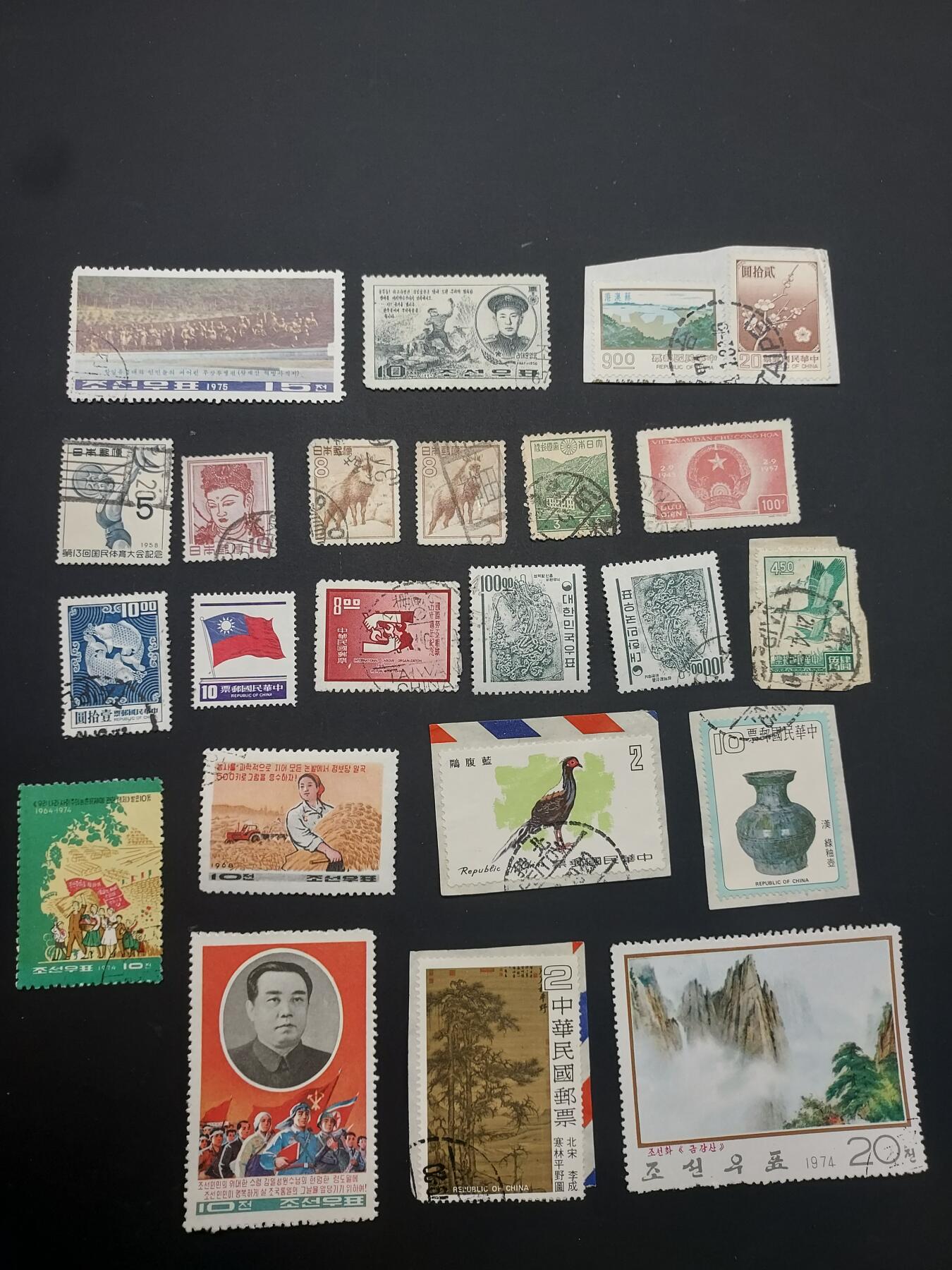 博彦收藏 TM  2月7日 8点邮票专场 全场包邮 中外邮票旧票一组，具体以图片为准，个别瑕疵，大部分上品