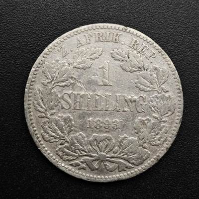 【淘币小摊】实时拍第八百六十三拍   小银币散币场   年前最后一周 之前的预留小年前全部发出 请更换最新收货地址  - 南非德兰士瓦1893年一先令银币