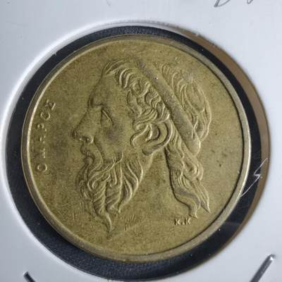 沼泽如烟--第983场 - 希腊1988年50德拉克马