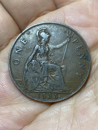 2026年第十八场(总第一百八十七场）外国好品散币场(免佣金) - 英国🇬🇧1935年1便士(乔治五世第三版)