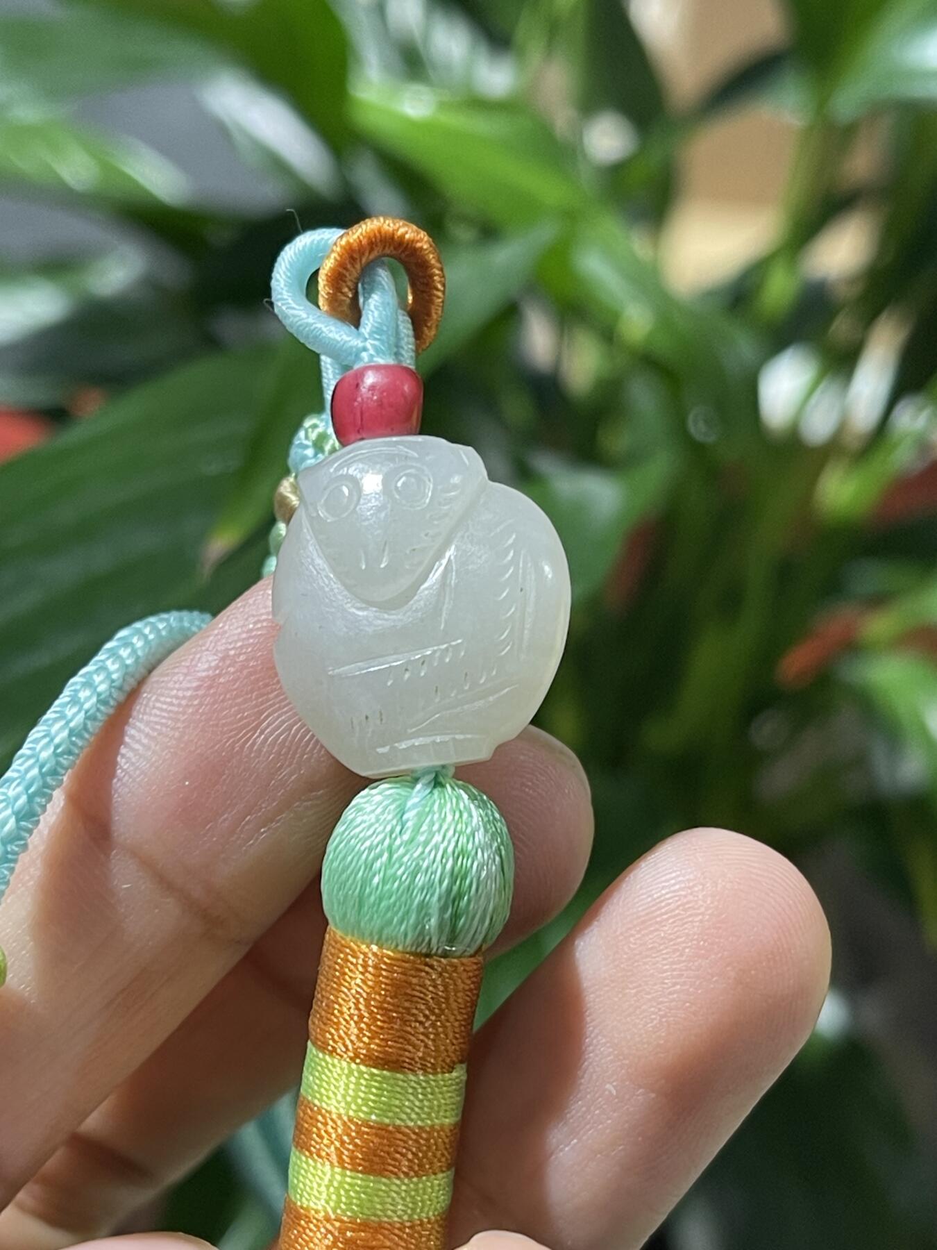 和田玉籽料手工挂饰