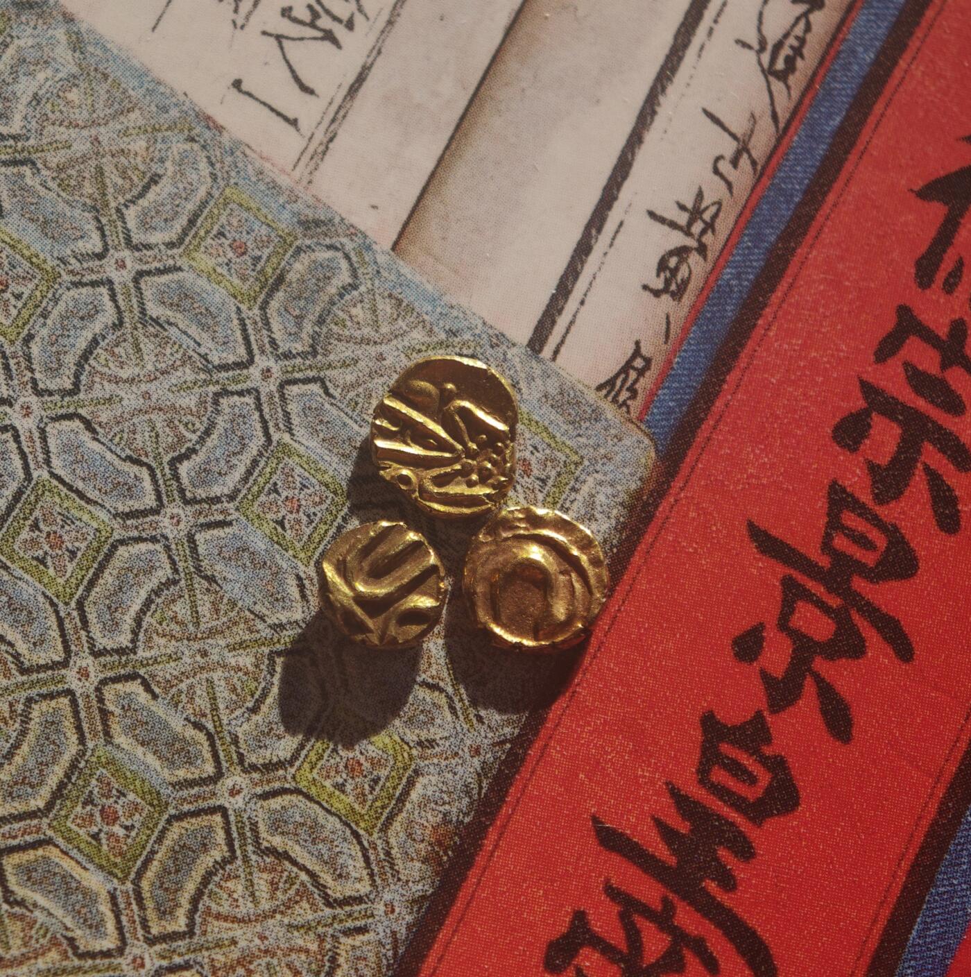 2026年2月捡漏拍 印度法兰金币一组3枚 每枚约0.3-0.4克