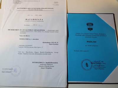 韵星假日军品类拍卖第三十九期暨默多克中校夫妇专场 -- Rimey Holidays Militaria Auction 39 & The Modoks Collection  - 匈牙利共和国(1989-2012)不同时期默多克中校警察总局感谢信两张