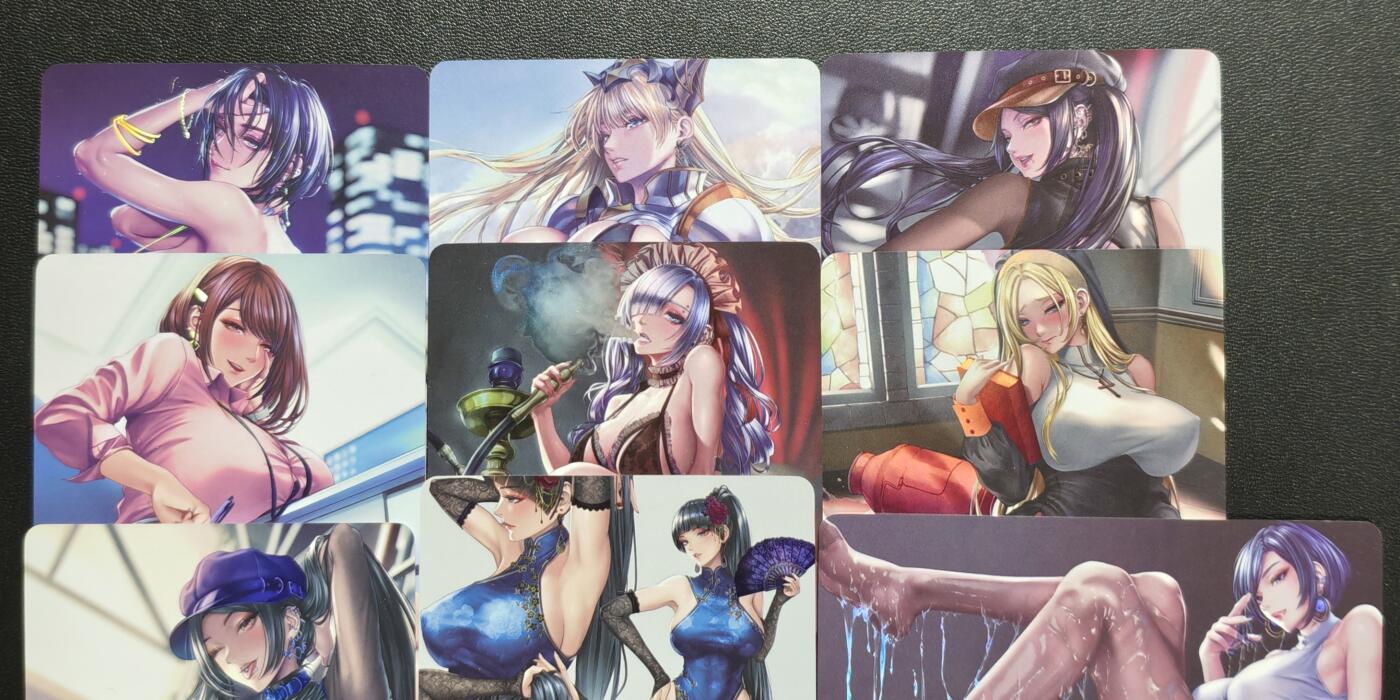 天玑星卡拍第168期《2.3周二截拍艺气风发》持续收拍收评中 满赠卡需备注 燎原文化 ACG动漫美女 彩闪 九张