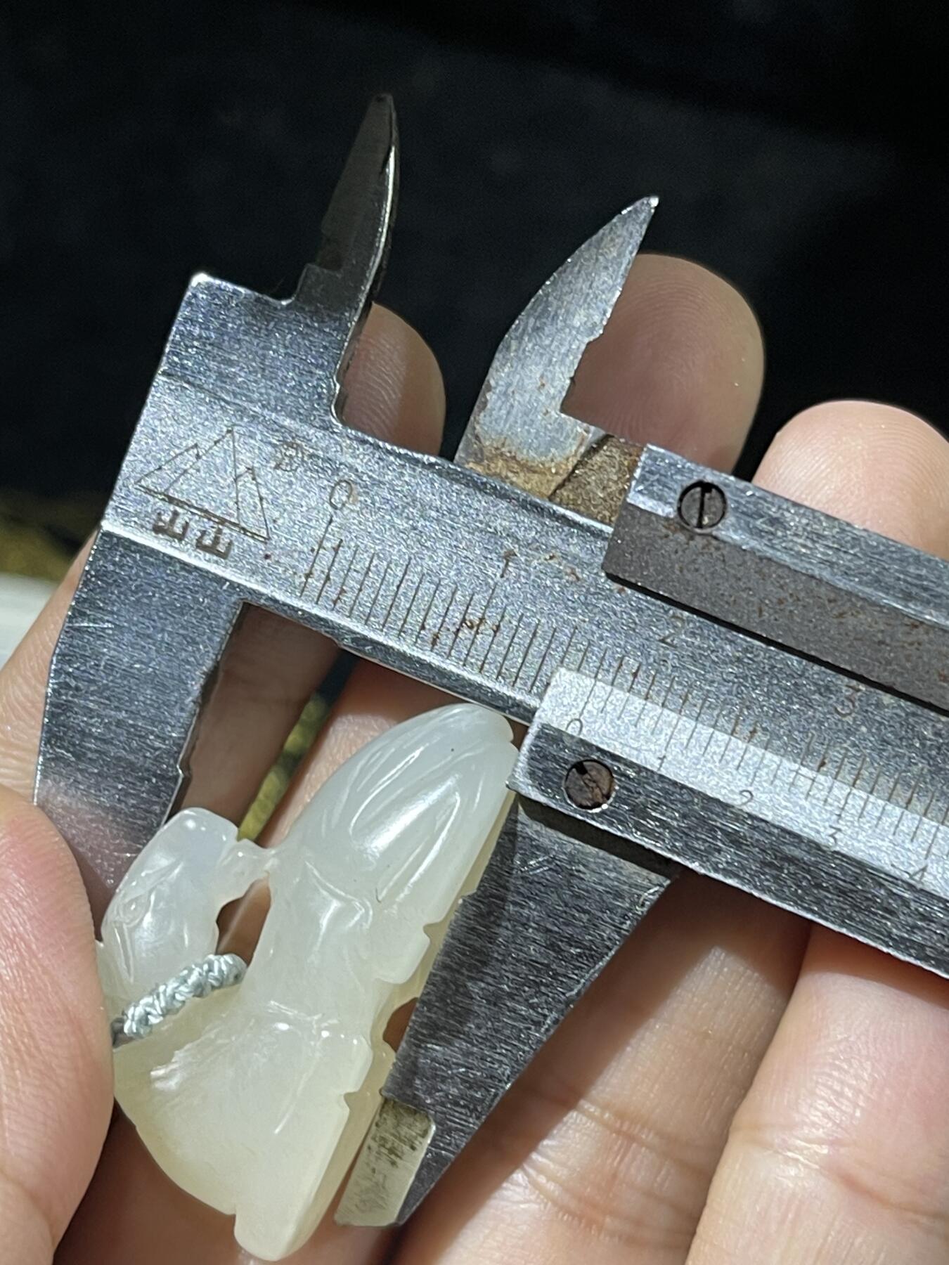 和田玉籽料手工挂饰 和田玉马