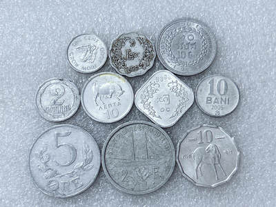 第一海外回流一元起拍收藏 散集专场  第298期 - 铝币一组 15枚