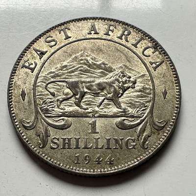 🌹外币初藏🌹🐯2026年第15场  每周二四六晚8️⃣点 接代拍 - 英属东非1944年一先令银币