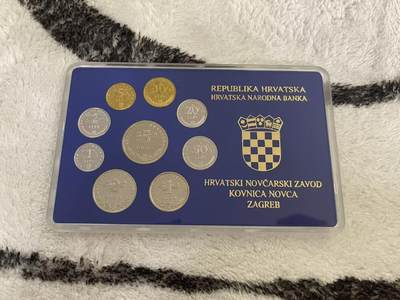 ❤️【币观天下】❤️ 第342期钱币秒杀拍卖场- 2026.2.4秒杀专场 长期征集拍品  - 克罗地亚2005年官方精制套币 原包装 品相如图