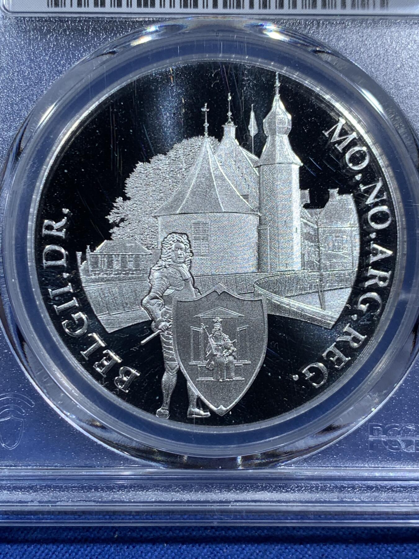 《竞宝斋》第464场 周日，周一，周二，3场连拍 （全场包邮）欢迎送拍 PCGS PR69 荷兰2022年1杜卡特银币 唯一冠军分