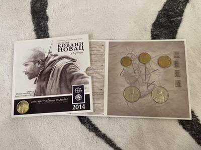 ❤️【币观天下】❤️ 第342期钱币秒杀拍卖场- 2026.2.4秒杀专场 长期征集拍品  - 塞尔维亚2014年官方套币 含两枚纪念章 品相如图