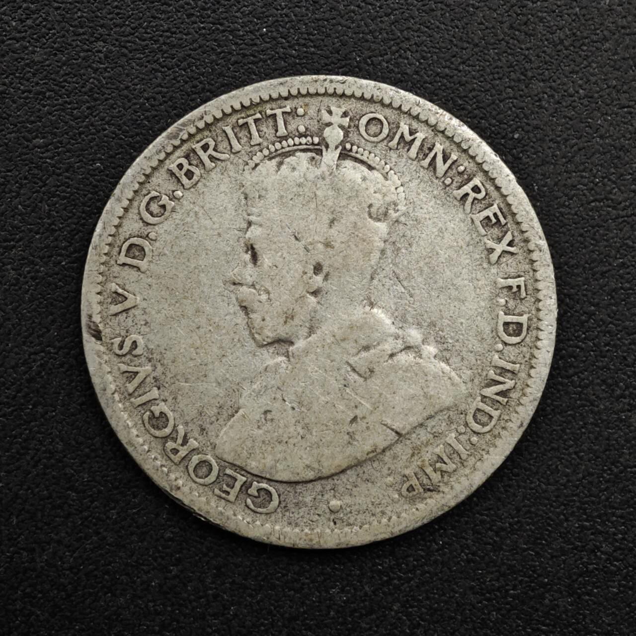 【淘币小摊】实时拍第八百六十三拍   小银币散币场   年前最后一周 之前的预留小年前全部发出 请更换最新收货地址  澳大利亚1926年乔治五世6便士银币