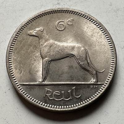 🌹外币初藏🌹🐯2026年第15场  每周二四六晚8️⃣点 接代拍 - 爱尔兰1967年6便士