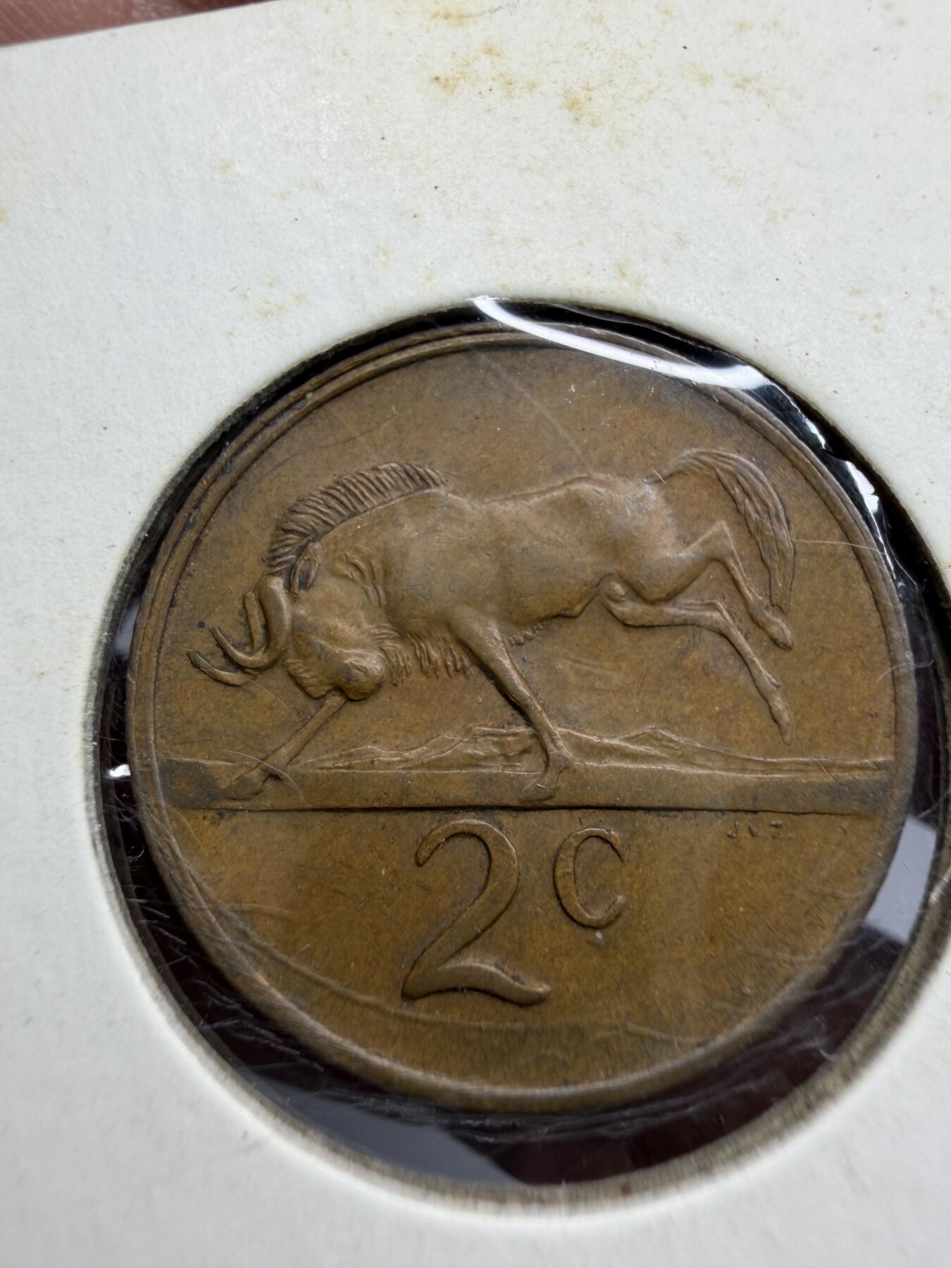 2025年集古藏今外币拍卖第二期-第3场—（总第303拍），可以寄存60天，满160元包邮。 1970年南非2C