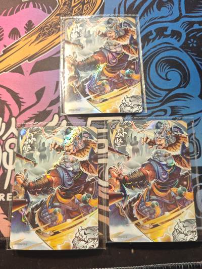 卡牌实验室开始第十三次实验 - 【PR】卡游三国 孙坚×3