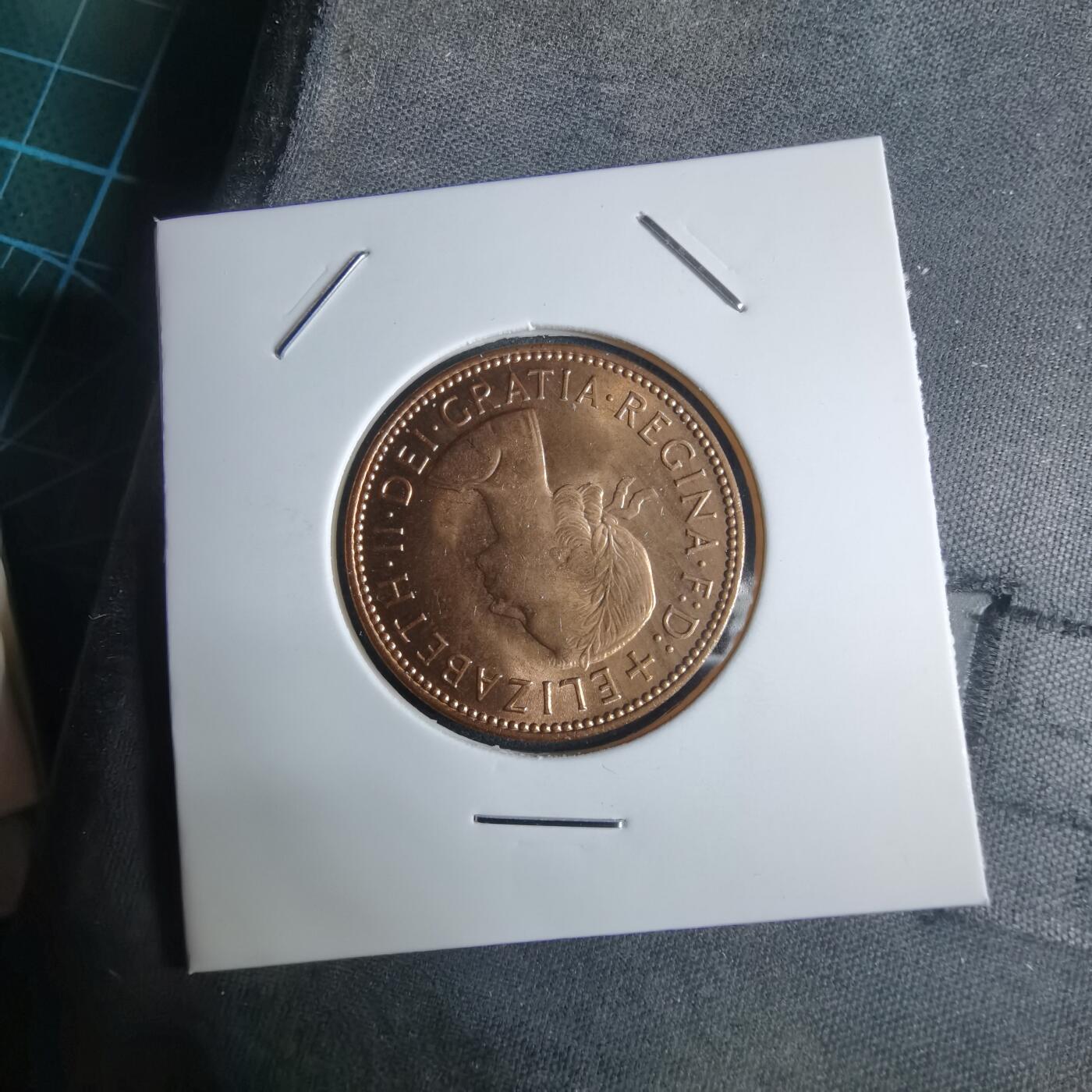 沼泽如烟--第983场 英国1967年半便士